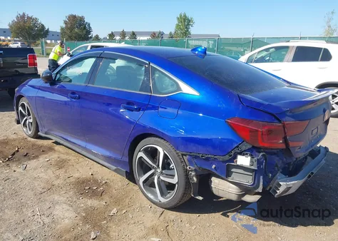 2019 Honda Accord Sport 2.0T z USA, uszkodzony, nr VIN 1HGCV2F31KA013995